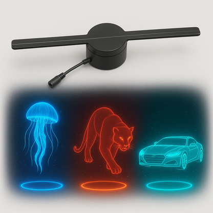 SpinRay Customizable 3D Holographic Fan