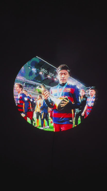 SpinRay™ Customizable 3D Holographic Fan